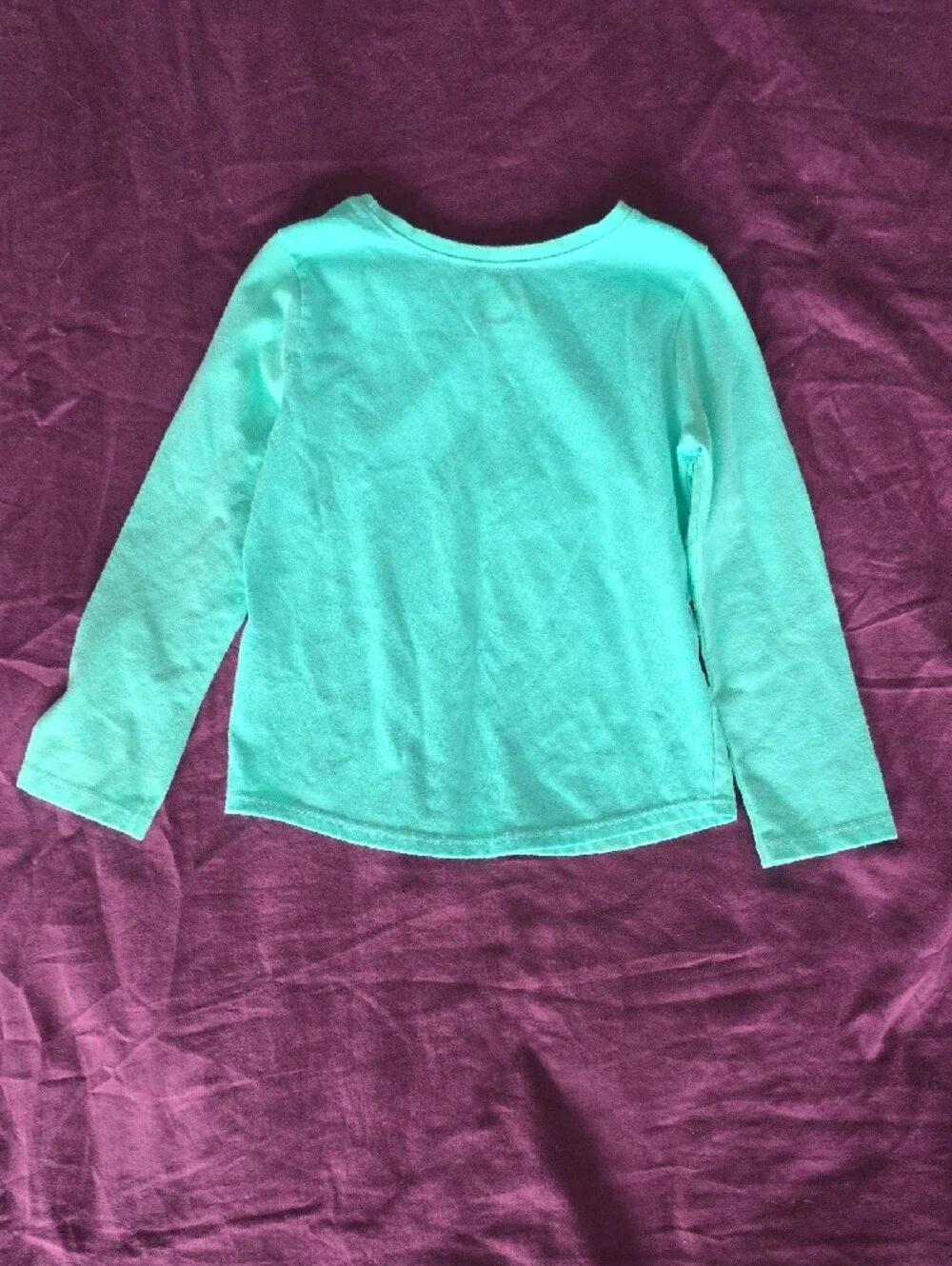The Children's Place Long-Sleeve Tee in Mint